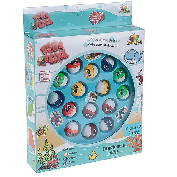 Pega Peixe A Pilha ZB234 Art Brink