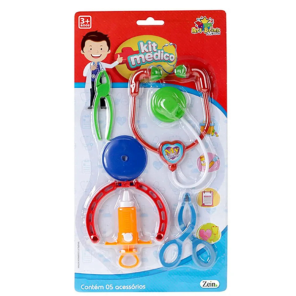 Kit Médico 5 Peças ZB891-B Art Brink