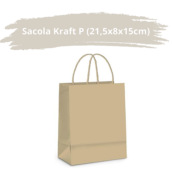 Sacola Papel Kraft P 14000384 Cromus