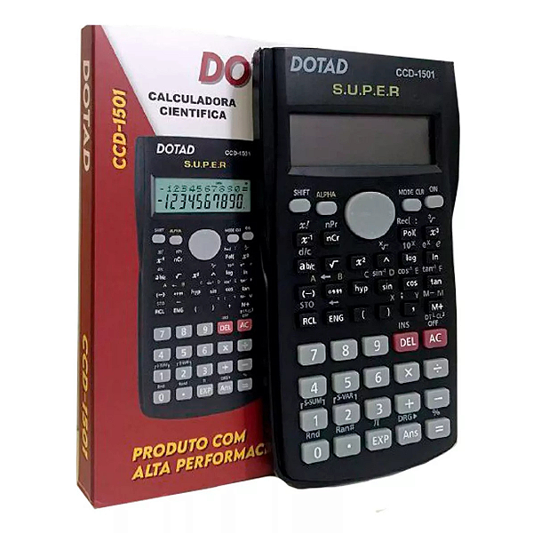 Calculadora Científica 240 Funções CCD-1501 Dotad