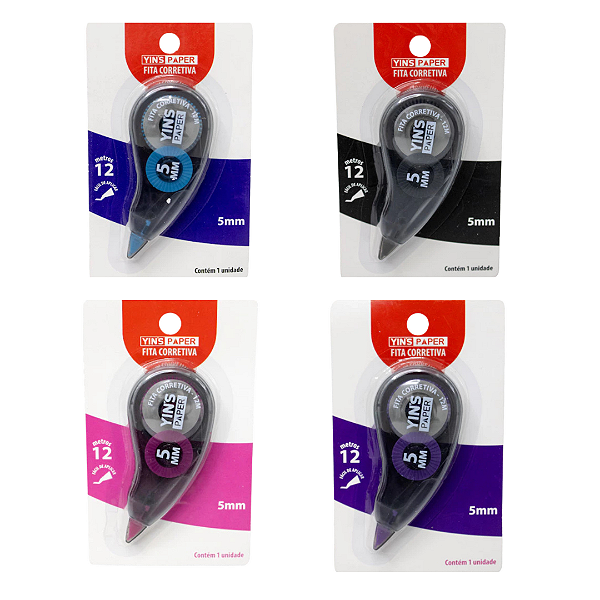 Corretivo Em Fita 5mmx12m YP8274 Yins Paper
