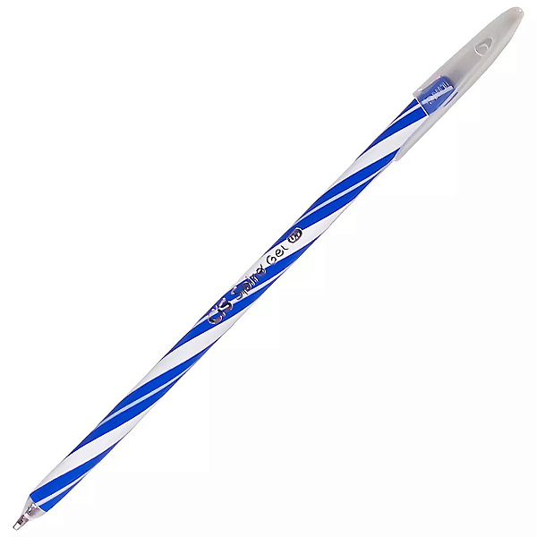 Caneta Gel Spiro 0.7mm Azul Cis