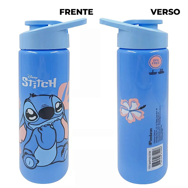 Garrafa De Plástico Stitch 700ml 471159 Plasduran