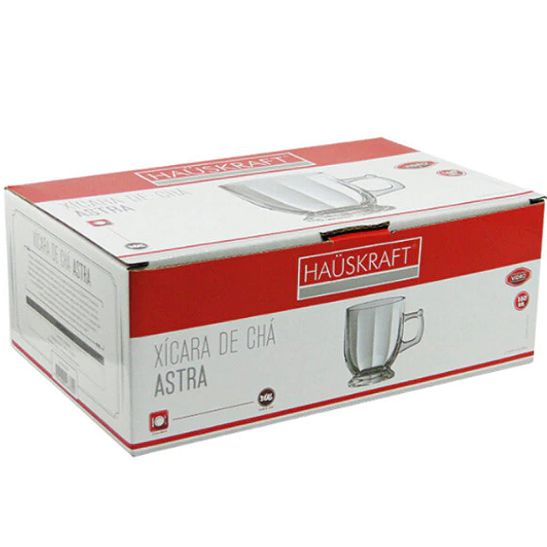 Conjunto De Xícaras Astra 160ml Com 6 Peças JGCH056 Hauskraft