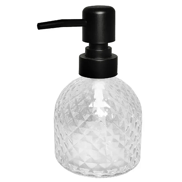 Porta Sabonete Liquido De Vidro 220ml 193587 Rio Tijucas