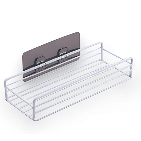Suporte Prateleira Aramado Autoadesivo 26x10,5x5cm BC23334 Bons Cheff