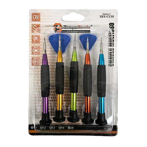 Jogo de Chaves de Precisão Com 7 Peças TRY-CC05 Troya Tools