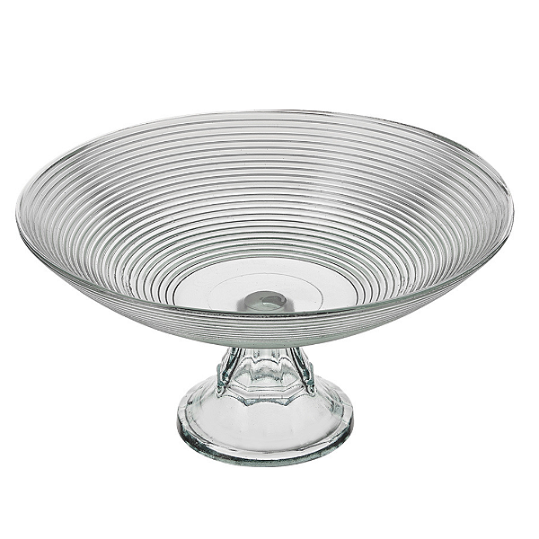 Centro De Mesa Com Pé Espiral 28x15cm 1325 Vitazza