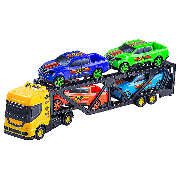 Carrinho Mini Cegonheiro 485 Bs Toys