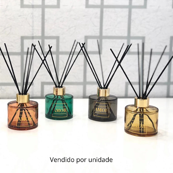 Difusor De Aromas Para Ambiente Em Vidro Colors 130ml 96152 Fwb