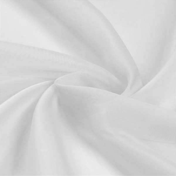 Tecido Voil Voal 10x3m Liso Branco