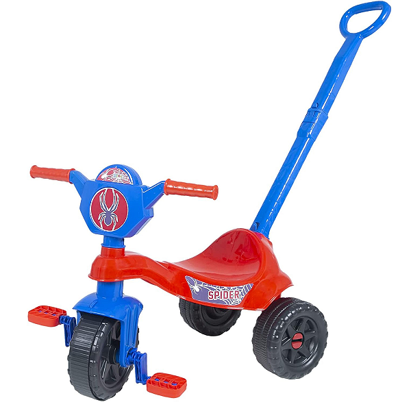 Triciclo Kemotoca Spider Com Haste BQ0505M Kendy