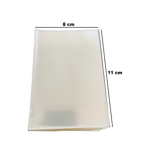 Saco Poli Transparente 8x11cm TINS00B  Unidade Packpel