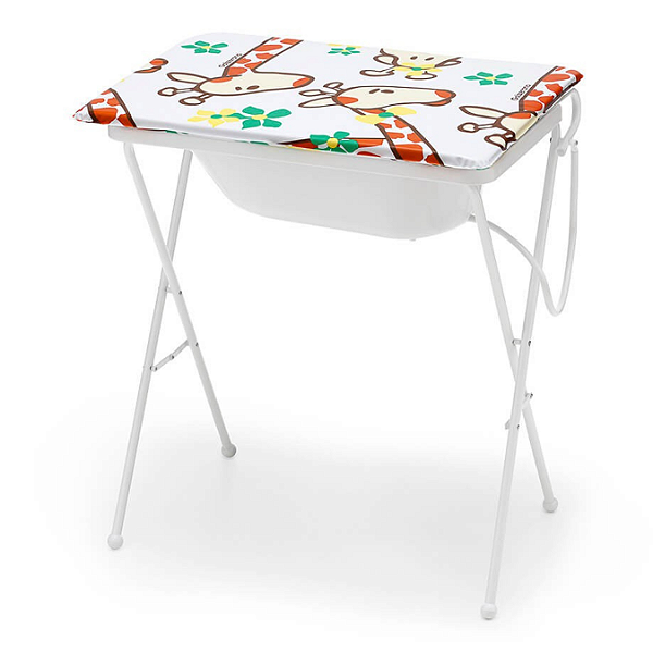 Banheira Bebê Com Suporte Standard II Girafas 7080 Galzerano
