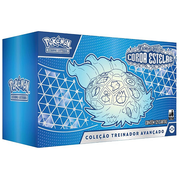 Jogo De Cartas Pokemon Box Treinador Avançado Coroa Estelar 34674 Copag