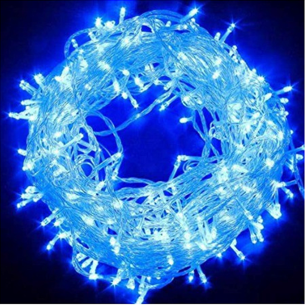 Pisca Pisca 100 Leds Azul 9 Metros NT00012 Natal Kasa