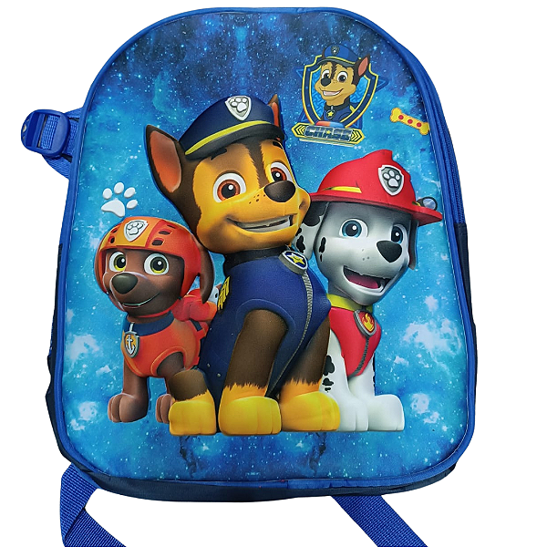 Mochila De Costas 3D Patrulha Canina P