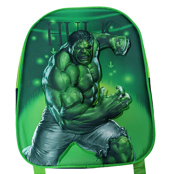 Mochila De Costas 3D Hulk P