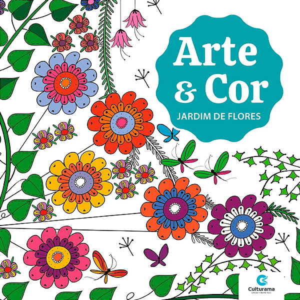 Livro Para Colorir Arte E Cor 36 Páginas Culturama