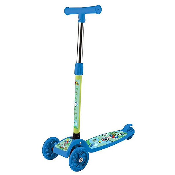 Patinete Irado Com 3 Rodas E Luz Azul ZB848 Art Brink