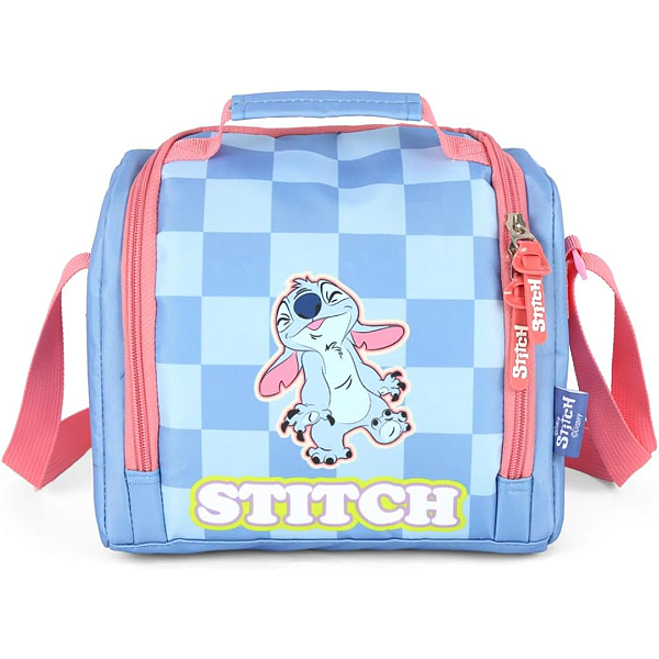 Lancheira Térmica Stitch Azul LA47737 Luxcel