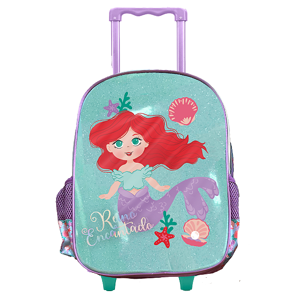 Mochila De Rodinhas Sereia YS42446-MC Yins Paper