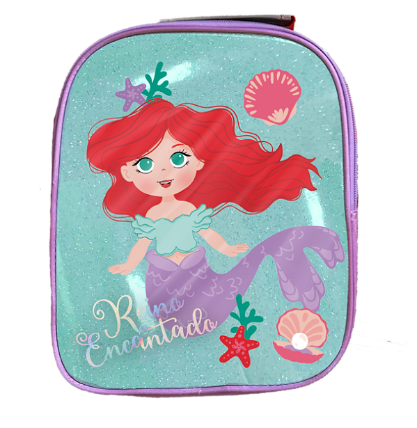 Lancheira Infantil Sereia YS42446-LA Yins Paper