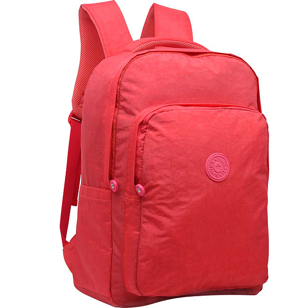Mochila De Costas Casual Em Crinkle Rosa YS41055RO Yins Paper