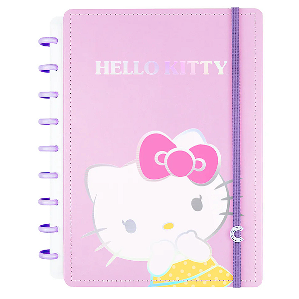 Caderno Hello Kitty Grande CIGD4344 Caderno Inteligente