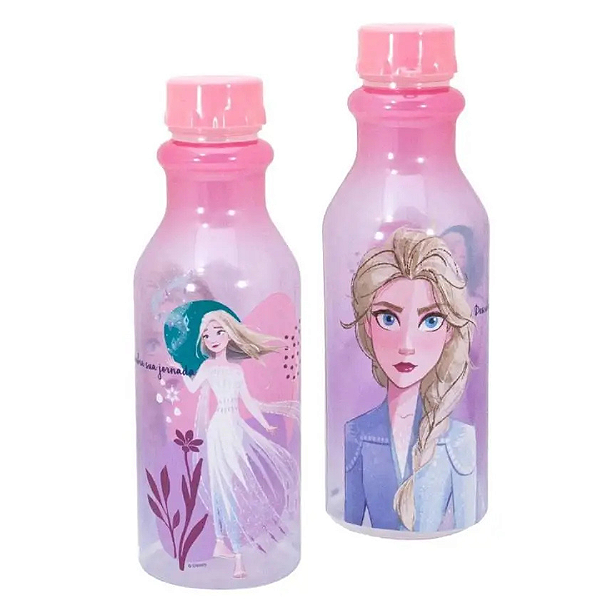Garrafa Plastica Retro Frozen 500ml Plasútil