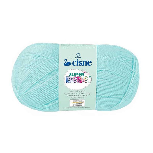 Linha De Trico 40g Super Bebe Verde Cisne D'Primera