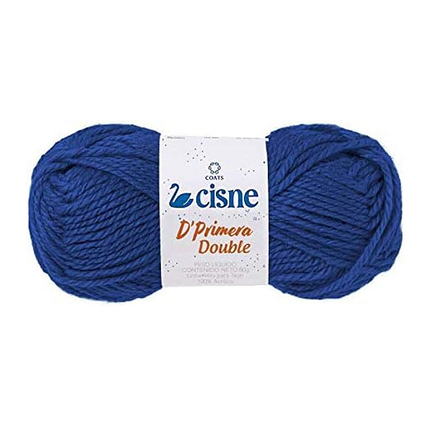 Linha De Trico 80g Super Azul Royal Cisne D'Primera