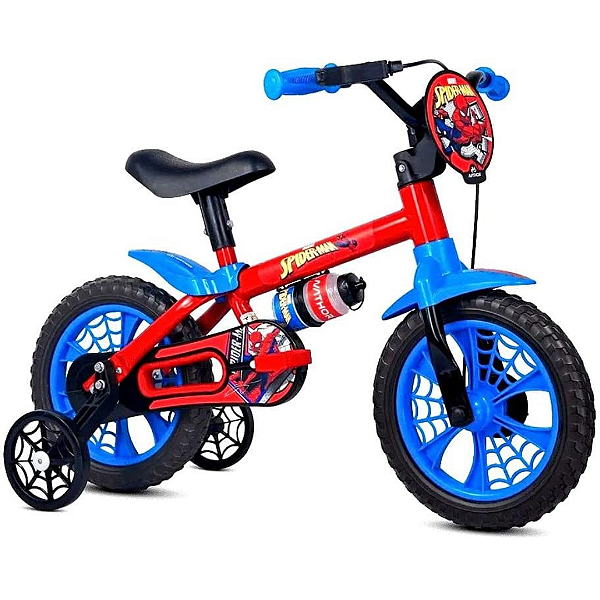 Bicicleta Spider Man Aro 12 Nathor
