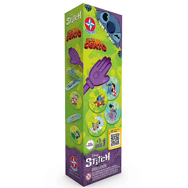 Jogo Tapa Certo Stitch Estrela
