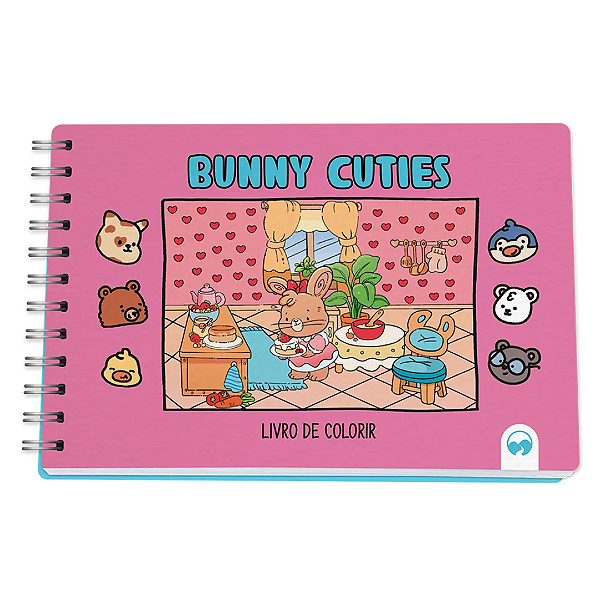 Livro Para Colorir Bunny Cuties Vale Das Letras