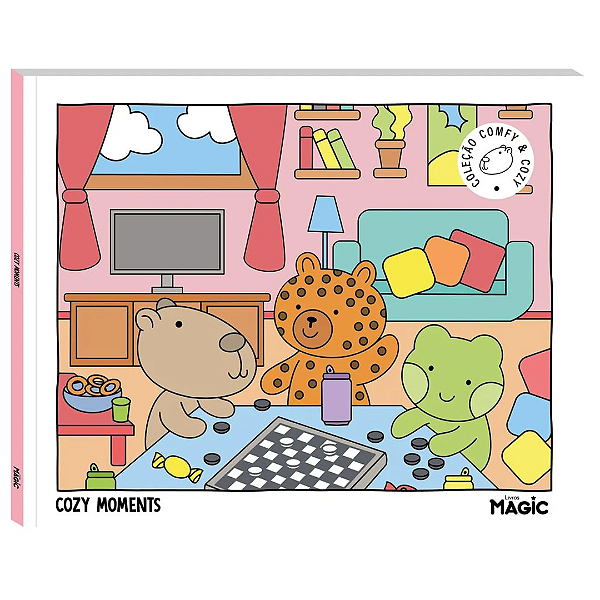 Livro Para Colorir Bobbie Goods Cozy Moments 584624 Magic Kids