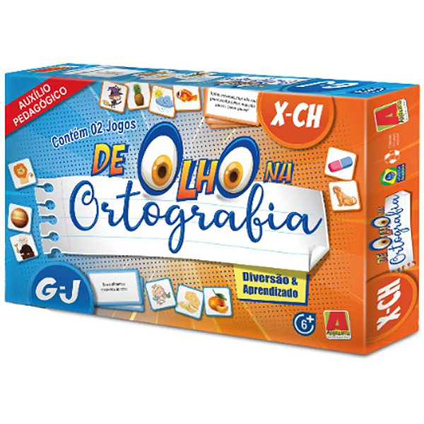Jogo De Olho Na Ortografia G/J E X/CH Algazarra