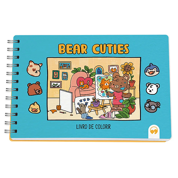Livro Para Colorir Bear Cuties Vale Das Letras