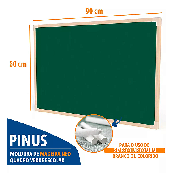 Lousa Verde 60x90cm 4412 Stalo