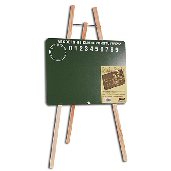 Lousa Verde Com Cavalete Infantil 7202 Cortiarte