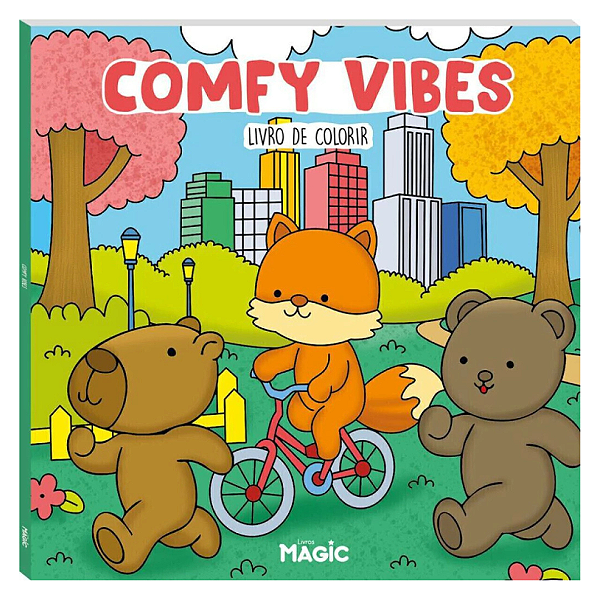 Livro Para Colorir Bobbie Goods Comfy Vibes 584662 Magic Kids
