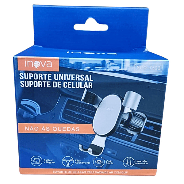 Suporte Veicular De Gancho Para Celular  SPO7522 Inova