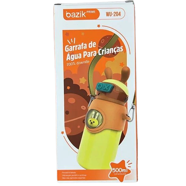 Garrafa Térmica Infantil 500ml WU-204 Bazik