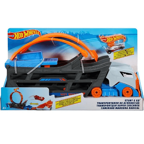 Pista Hot Wheels City Transportador De Acrobacias GCK38 Mattel