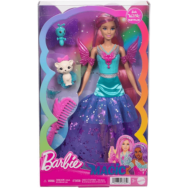 Boneca Barbie Fantasia Um Toque De Magia Malibu JCW48 Mattel