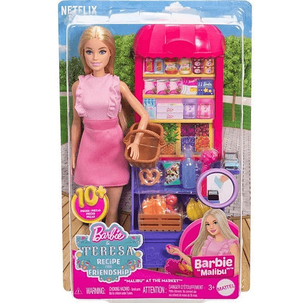 Boneca Barbie Family Malibu No Mercado JCT05 Mattel
