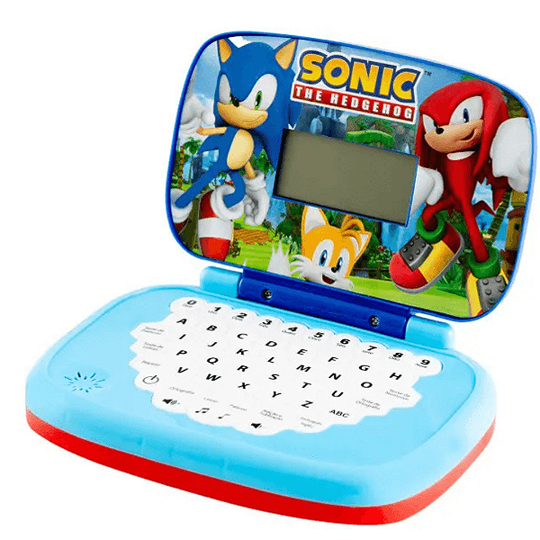 Mini Game Laptop Infantil Sonic Bilíngue 3450 Candide
