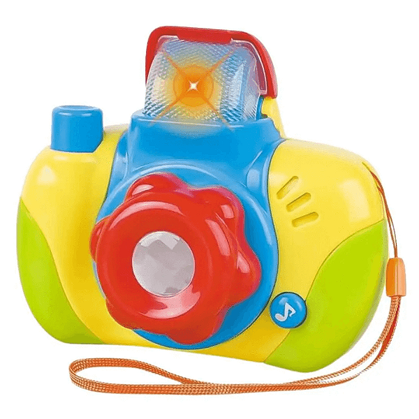 Maquina Fotografica Musical Divertida FGP032 Frog Toys