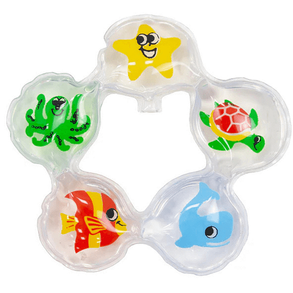 Mordedor De Água Bolinha Fundo Do Mar 100-84 Vila Toys