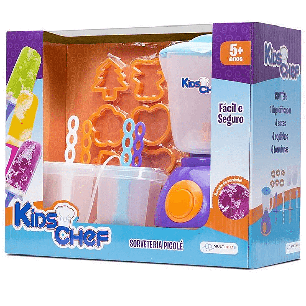 Sorveteria Picolé Kids Chef BR110 Multilaser